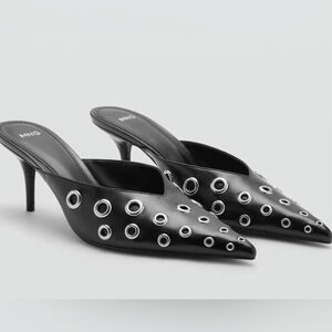 Mango SHOES WITH METALLIC DETAIL NWT EUR 39 US 8.5
